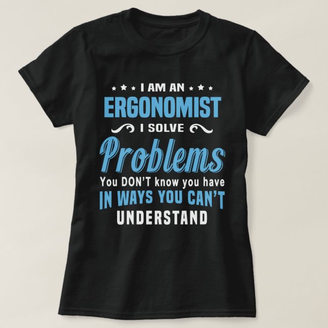 Camiseta Ergonomista (Frente do Design)