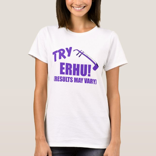 Camiseta Erhu Engraçado (Frente)