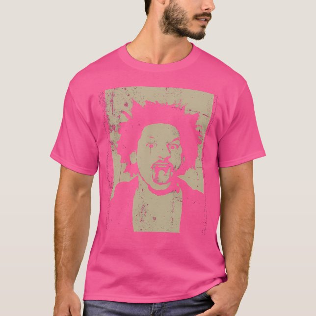 Camiseta Eric Andre Comedy Genius Retrato Icônico Comediant (Frente)