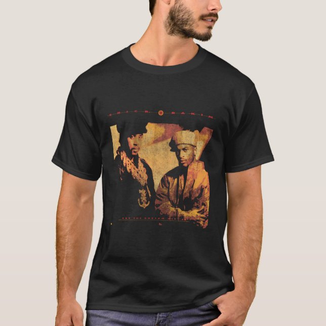 Camiseta Eric B Rakim Â€"Deixe O Ritmo Retrair (Frente)