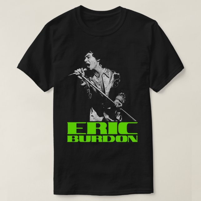 Camiseta Eric BurdonEric Burdon (Frente do Design)