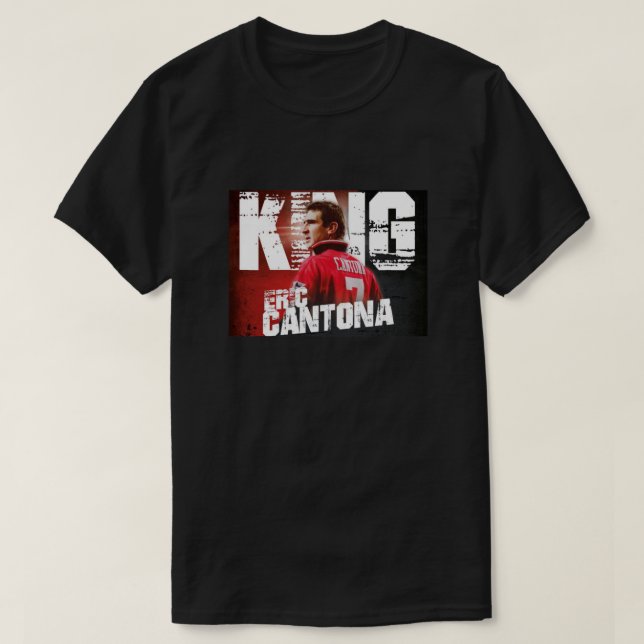 Camiseta Eric Cantona KING Essential (Frente do Design)