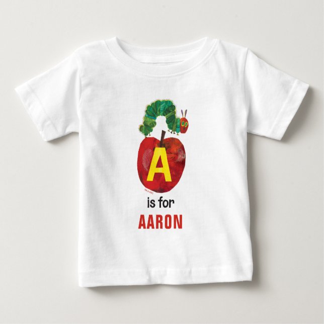Camiseta Eric Carle | A é para a Apple (Frente)