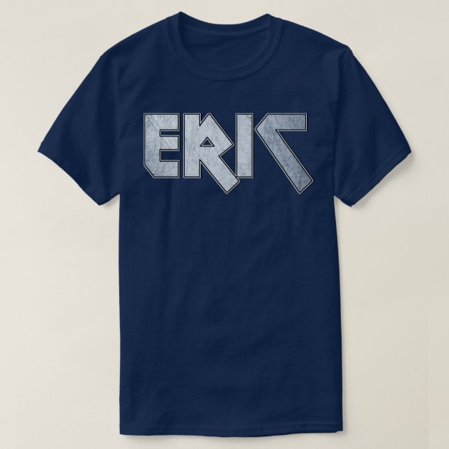 Camiseta Eric Heavy Metal (Frente do Design)