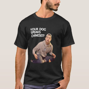 CAMISETA ERIC NAM YOUR DOG SPEAKS CHINESE