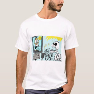 Camiseta Erica Crooks Comics: Onda de calor de verão / comé