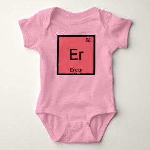 Camiseta Ericka Nome Química Elemento Tabela Periódica