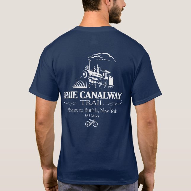 Camiseta Erie Canalway Trail (RT) (Verso)