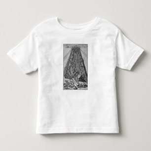 Camiseta Erigindo o Obelisk egípcio antigo