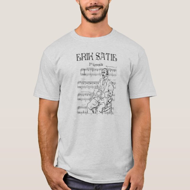CAMISETA ERIK SATIE (Frente)
