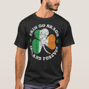 Camiseta Erin Go Bragh Irlanda Irlandês Forever Men Rua P