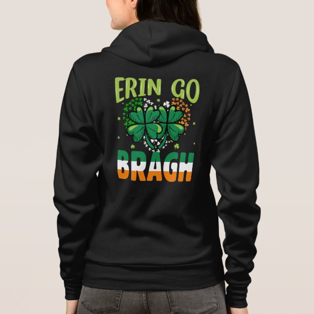 Camiseta -Erin Go Bragh Trevo Design de St. Patrick-60879 (Verso)