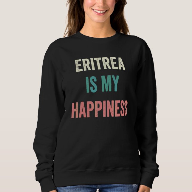 Camiseta Eritreia É Minha Felicidade (Frente)