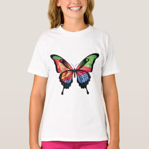 Camiseta Eritreia Swallowtail Flag Sticker