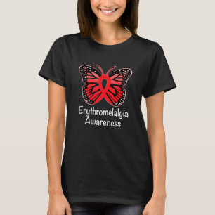 Camiseta Eritromelalgia Sensibilização Guerreira Apoio à Ri
