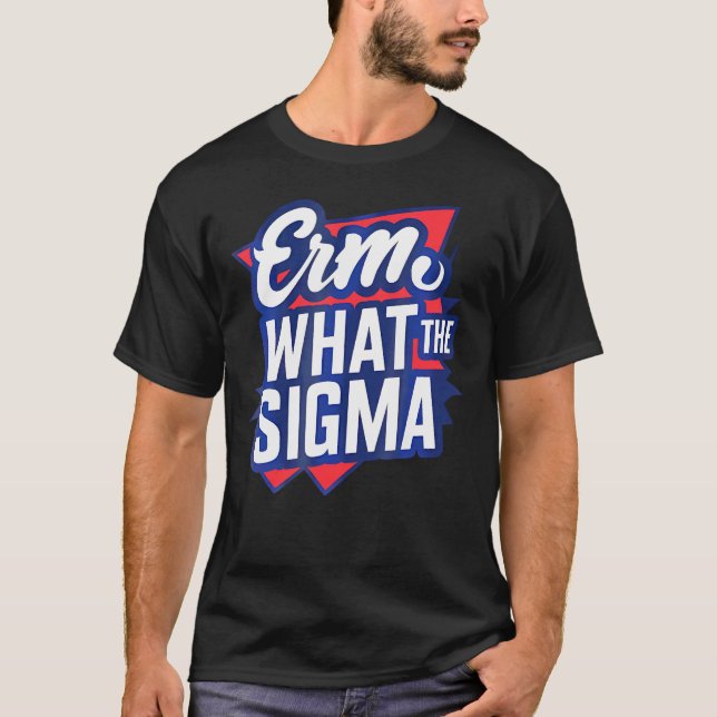 Camiseta Erm Que Memória Sigma Engraçada (Frente)