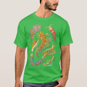 Camiseta Ernst Haeckel Nudibranch Sea Slugs