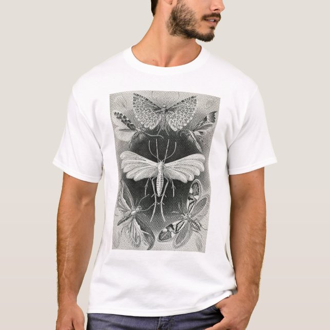 Camiseta Ernst Haeckel - Tineida (Frente)