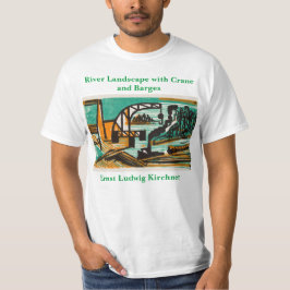Camiseta Ernst Ludwig Kirchner River Landscape (Paisagem do