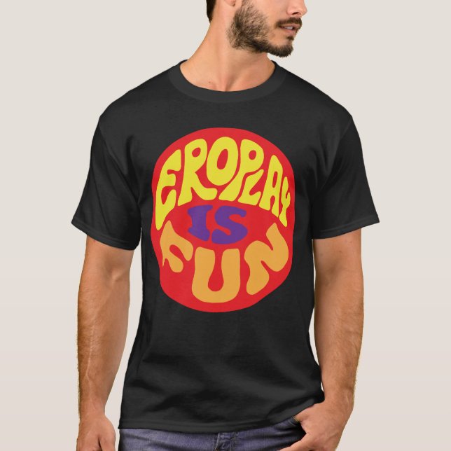 Camiseta Eroplay é divertimento (Frente)