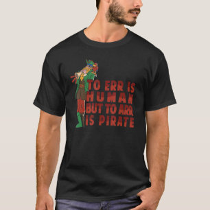 Camiseta Err É Humano, Mas Arr É Papagaio Pirata