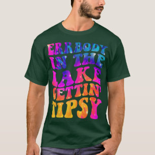 Camiseta Errbody In The Lake Gettin Tipsy Engraçado Sa Humo
