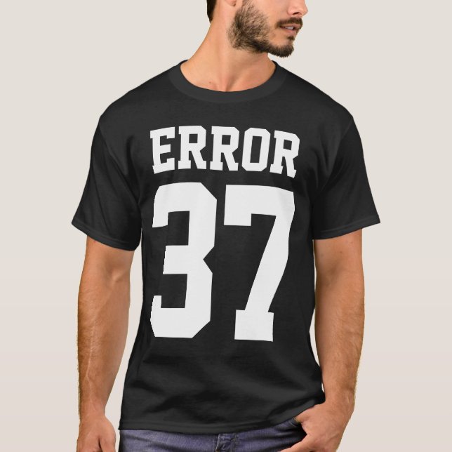 Camiseta Erro 37 (Frente)