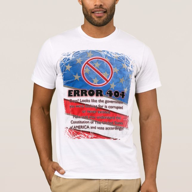CAMISETA ERRO 404 (Frente)