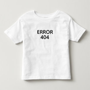 CAMISETA ERRO 404