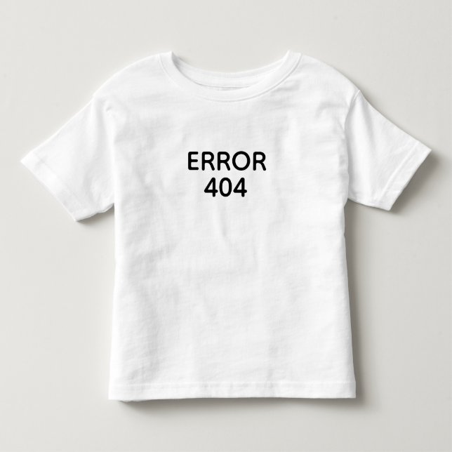 CAMISETA ERRO 404 (Frente)