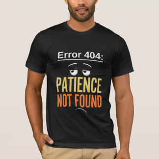 Camiseta Erro 404 Doença não encontrada