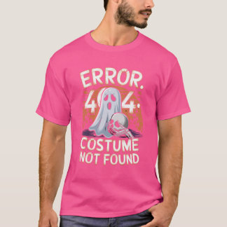 Camiseta Erro 404: Figurino não encontrado