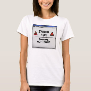 Camiseta Erro 404 Figurume Não Encontrado