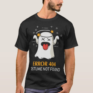 Camiseta Erro 404 Figurume Não Encontrado Fantasma do Dia d
