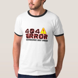 Camiseta Erro 404 - Motivação não encontrada