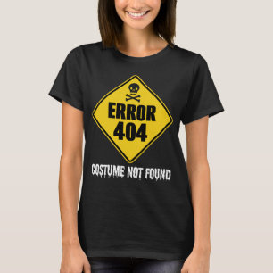 Camiseta Erro de Halloween 404 Figurume Não Encontrado