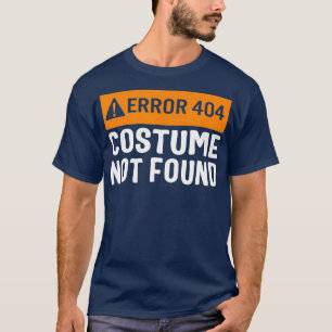 Camiseta Erro de Halloween 404 Figurume Não Encontrado Codi