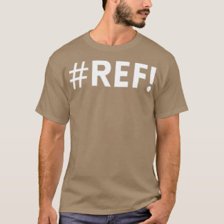 Camiseta Erro de TShirt Clássico do Excel REF