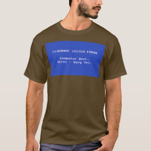 Camiseta Erro do sistema