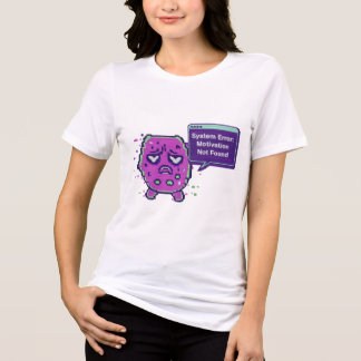 Camiseta Erro do Sistema: Motivação Não Encontrada | Glitch