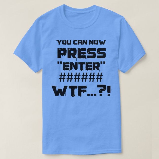 Camiseta Erros do Excel Contabilístico 6 (Frente do Design)