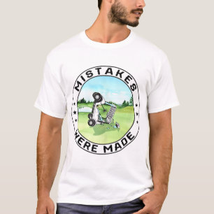 Camiseta Erros Foram Feitos Carrinho De Golfe