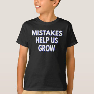 Camiseta Erros nos ajudam a crescer