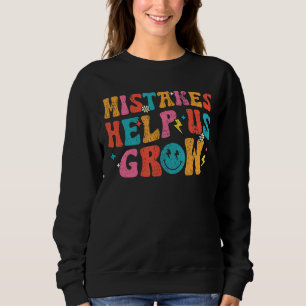 Camiseta Erros nos ajudam a crescer no primeiro dia de volt