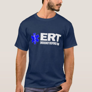Camiseta ERT - Equipe da resposta de emergencia