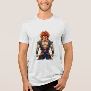 Camiseta erudito decal do herói de animação otaku