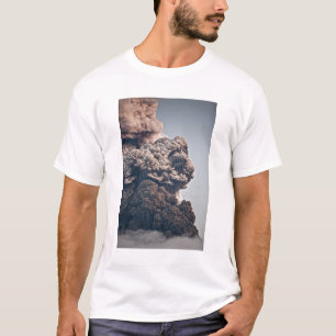Camiseta Erupção vulcânica de Eyjafjalljokull