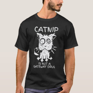Camiseta Erva de Gato Não É Uma Droga de Introdução Gato Er