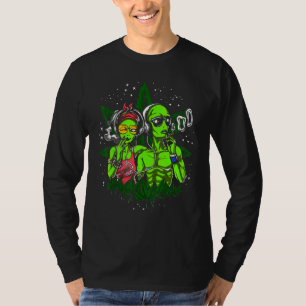 Camiseta Erva Engraçada Para Homens E Mulheres