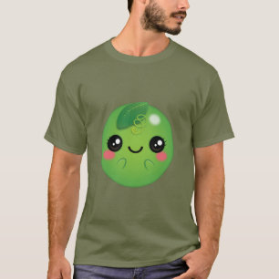 Camiseta Ervilha de Kawaii